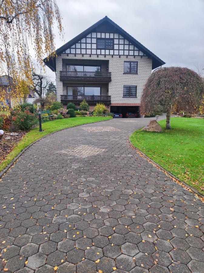 Wiehenblick Appartement Hullhorst Buitenkant foto