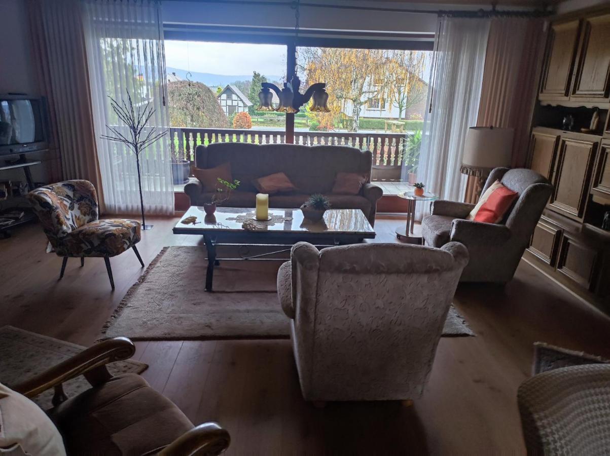 Wiehenblick Appartement Hullhorst Buitenkant foto